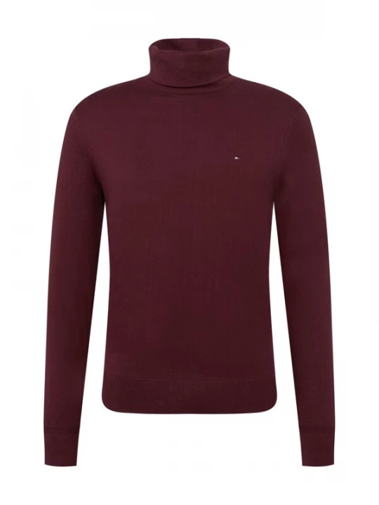 Obrázek produktu TOMMY HILFIGER Svetr námořnická modř / bordó / bílá
