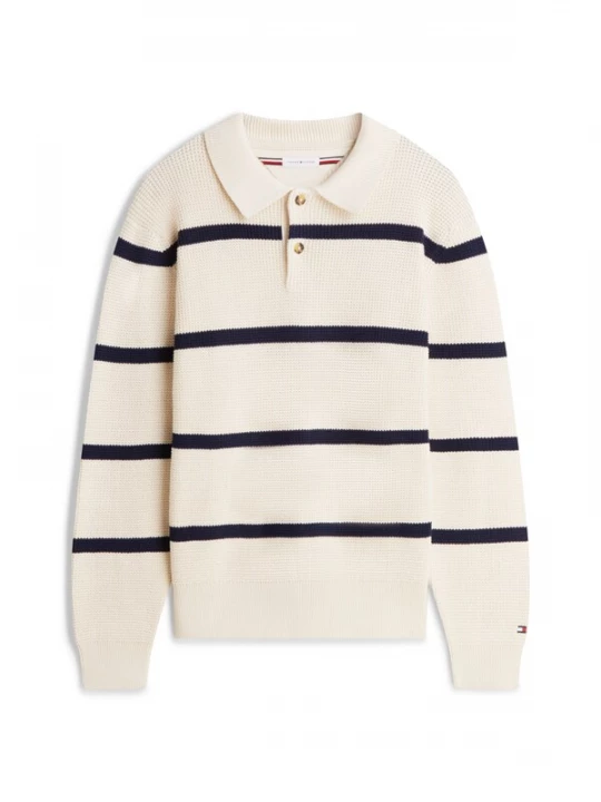 Obrázek produktu TOMMY HILFIGER Svetr písková / námořnická modř