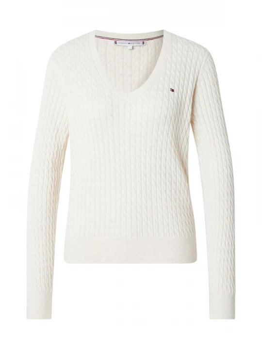 Obrázek produktu TOMMY HILFIGER Svetr světle béžová