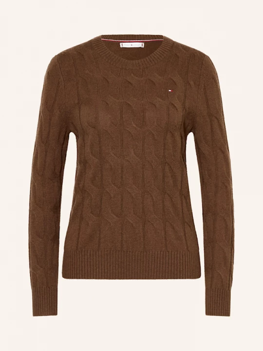 Obrázek produktu Tommy Hilfiger Svetr tmavě hnědá
