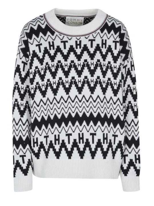 Obrázek produktu TOMMY HILFIGER Svetr 'Tommy Hilfiger Pullover' bílá