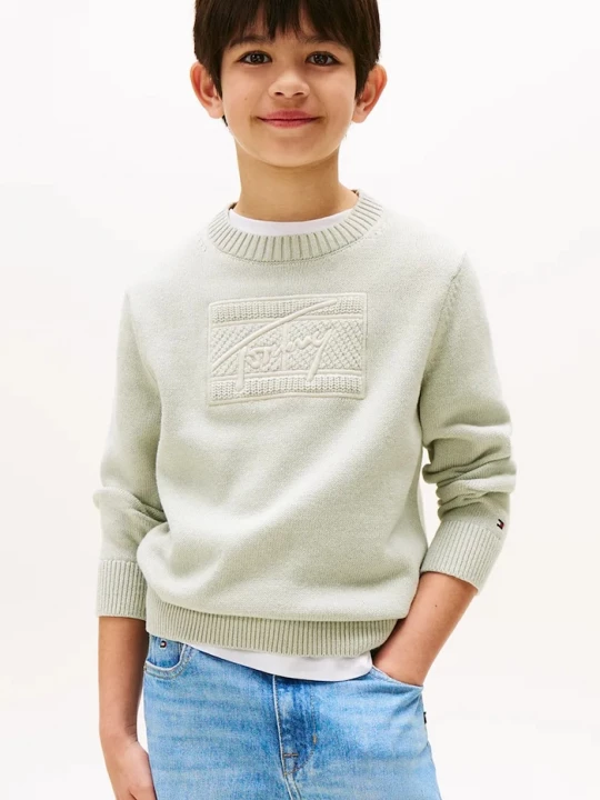 Obrázek produktu Tommy Hilfiger Svetr Tommy Hilfiger tyrkysová