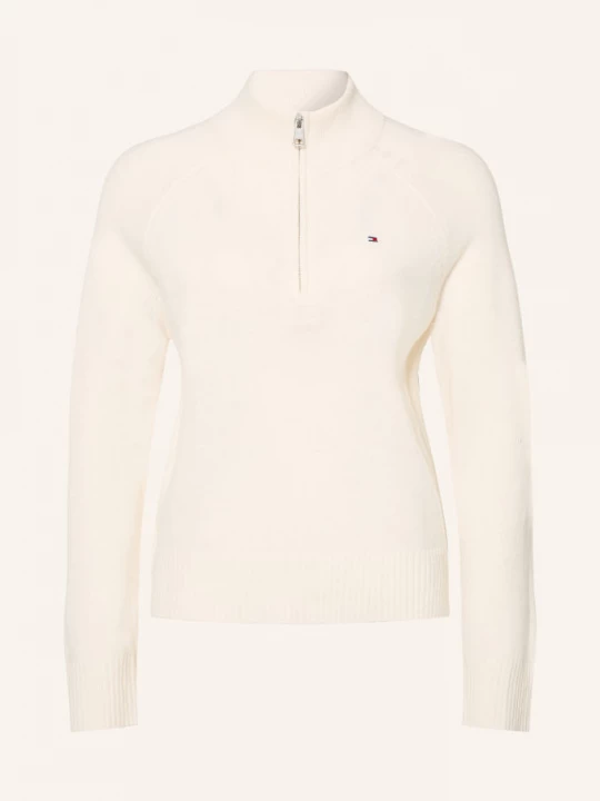 Obrázek produktu Tommy Hilfiger Svetr Troyer krémová