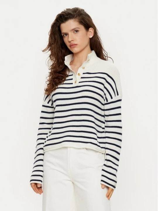 Obrázek produktu Tommy Hilfiger Svetr WW0WW44981 Bílá Relaxed Fit