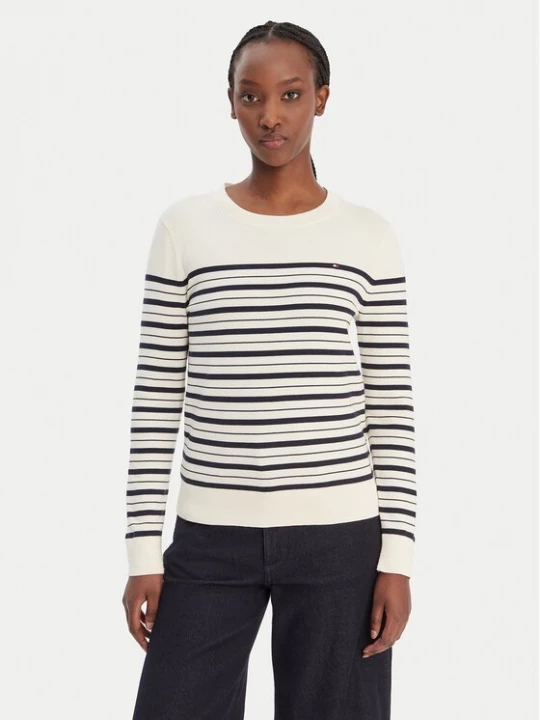 Obrázek produktu Tommy Hilfiger Svetr WW0WW44984 Béžová Regular Fit