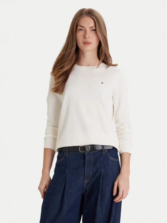 Obrázek produktu Tommy Hilfiger Svetr WW0WW44984 Bílá Regular Fit