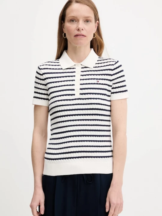 Obrázek produktu Tommy Hilfiger svetrové polo dámské bavlněné