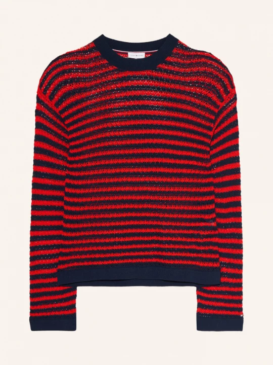 Obrázek produktu Tommy Hilfiger Svetry červená / tmavě modrá