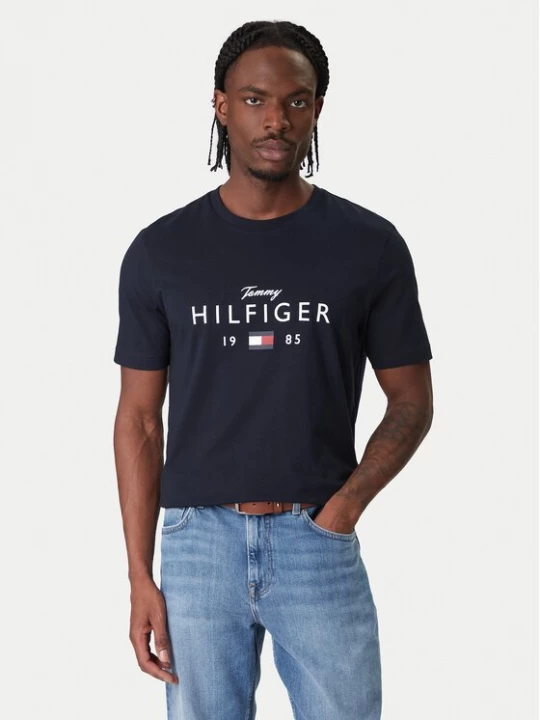 Obrázek produktu Tommy Hilfiger T-Shirt Brand Love MW0MW41455 Tmavomodrá Regular Fit