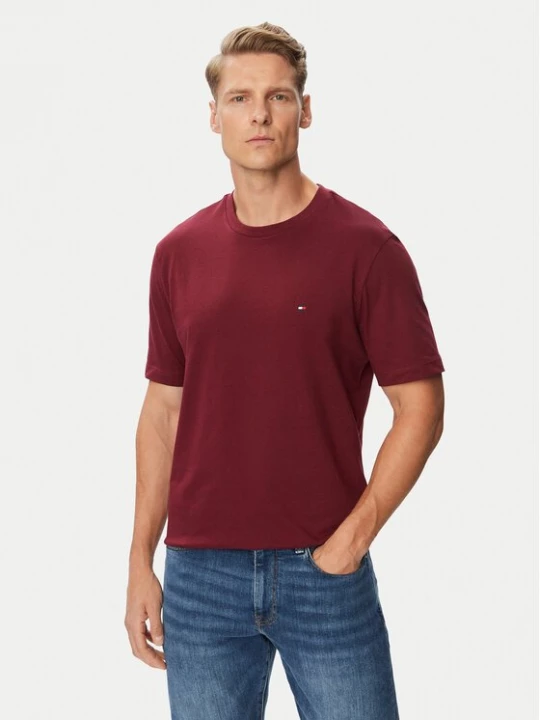 Obrázek produktu Tommy Hilfiger T-Shirt Ess Seasonal MW0MW39995 Bordó Regular Fit