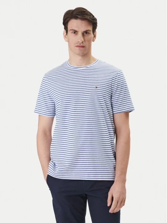 Obrázek produktu Tommy Hilfiger T-Shirt Ess Seasonal MW0MW40923 Modrá Regular Fit