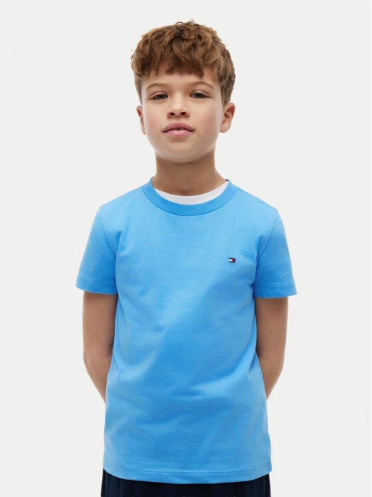 Obrázek produktu Tommy Hilfiger T-Shirt Essential KB0KB06879 D Světle modrá Regular Fit