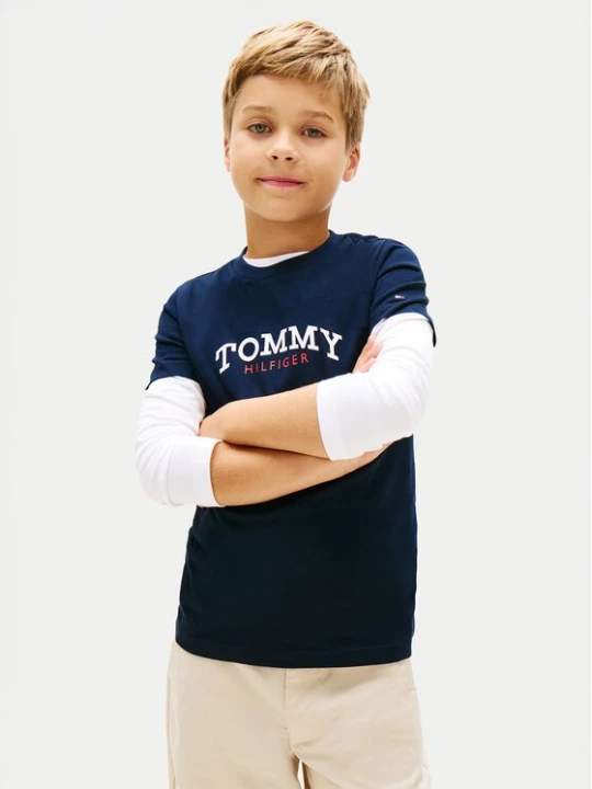 Obrázek produktu Tommy Hilfiger T-Shirt KB0KB10263 Tmavomodrá Regular Fit
