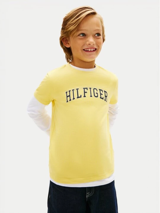 Obrázek produktu Tommy Hilfiger T-Shirt KB0KB10420 Žlutá Regular Fit