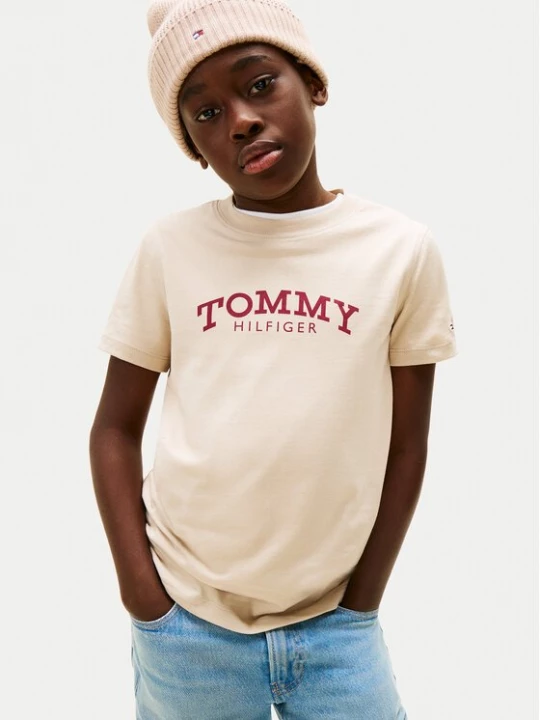 Obrázek produktu Tommy Hilfiger T-Shirt Monotype Print KB0KB10051 D Béžová Regular Fit
