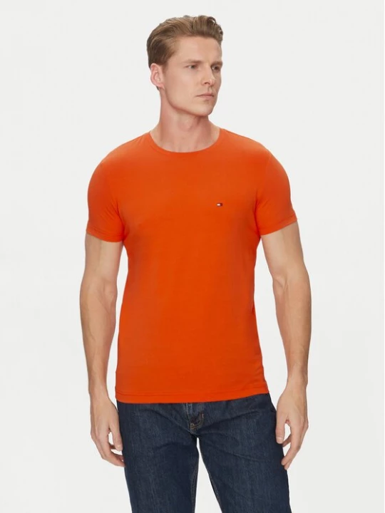 Obrázek produktu Tommy Hilfiger T-Shirt MW0MW10800 Oranžová Slim Fit