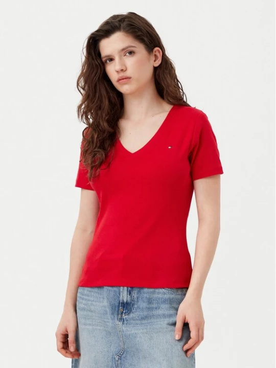 Obrázek produktu Tommy Hilfiger T-Shirt New Cody WW0WW40584 Červená Slim Fit