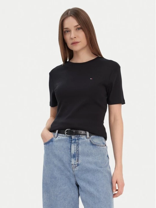 Obrázek produktu Tommy Hilfiger T-Shirt New Cody WW0WW40587 Černá Slim Fit