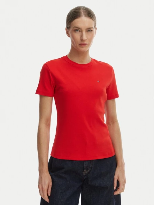 Obrázek produktu Tommy Hilfiger T-Shirt New Cody WW0WW40587 Oranžová Slim Fit