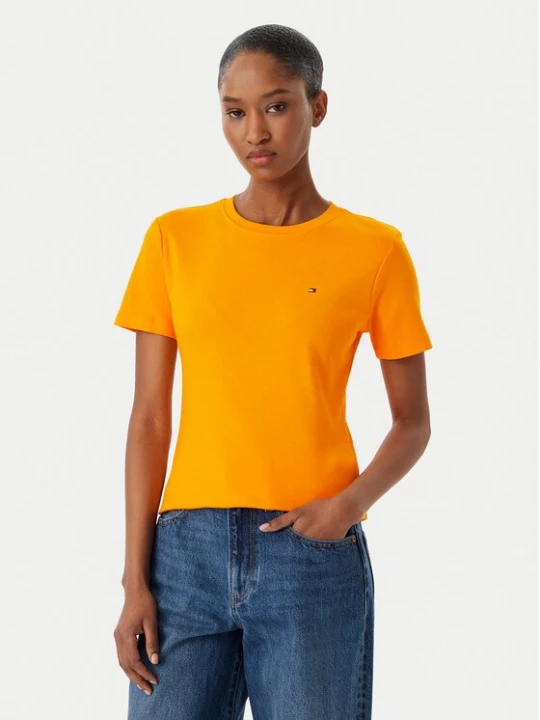 Obrázek produktu Tommy Hilfiger T-Shirt New Cody WW0WW40587 Oranžová Slim Fit