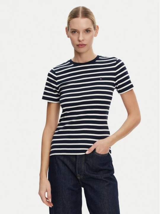 Obrázek produktu Tommy Hilfiger T-Shirt New Cody WW0WW40587 Tmavomodrá Slim Fit