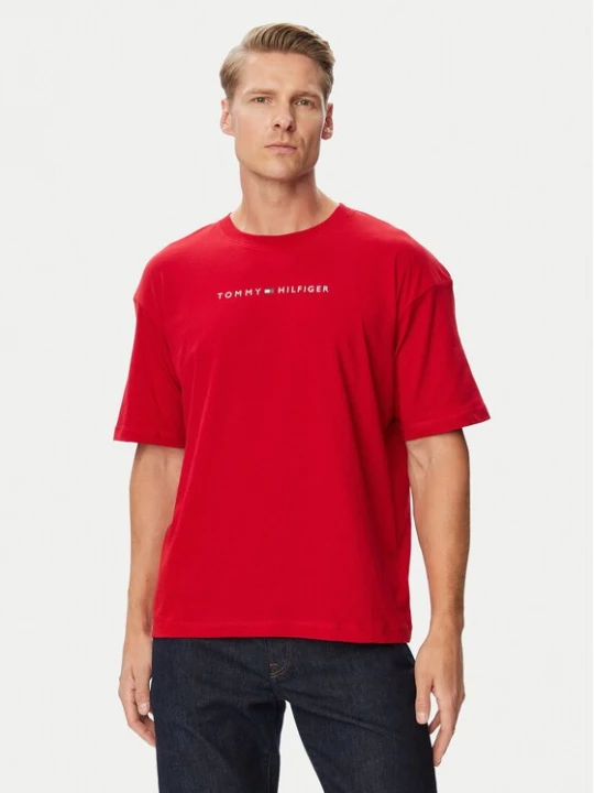 Obrázek produktu Tommy Hilfiger T-Shirt UM0UM03685 Červená Relaxed Fit