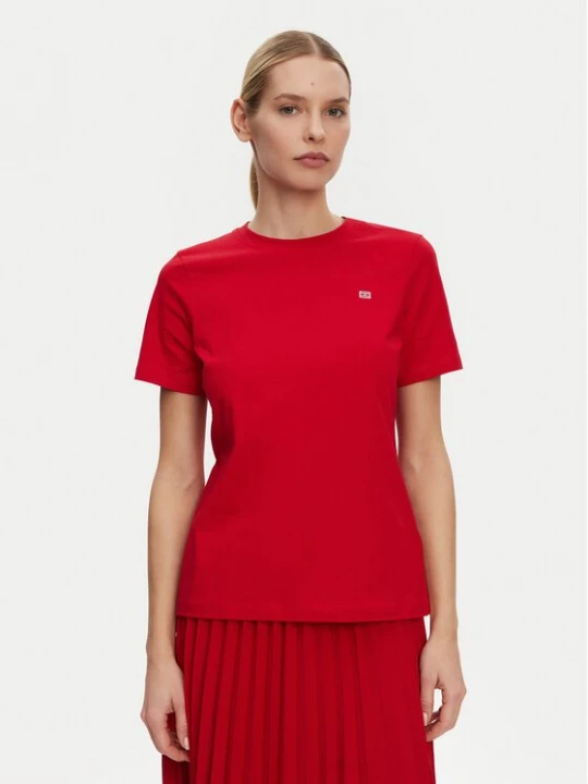 Obrázek produktu Tommy Hilfiger T-Shirt WW0WW45522 Červená Regular Fit