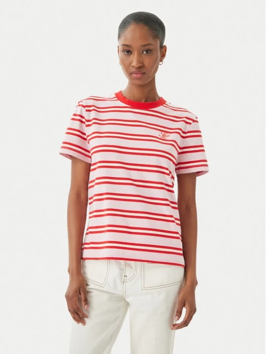 Obrázek produktu Tommy Hilfiger T-Shirt WW0WW48699 Světle růžová Regular Fit