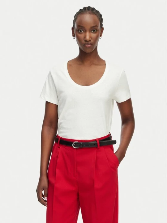 Obrázek produktu Tommy Hilfiger T-Shirt WW0WW48705 Bílá Regular Fit