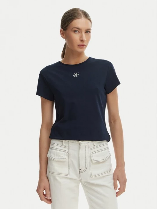 Obrázek produktu Tommy Hilfiger T-Shirt WW0WW48710 Tmavomodrá Slim Fit