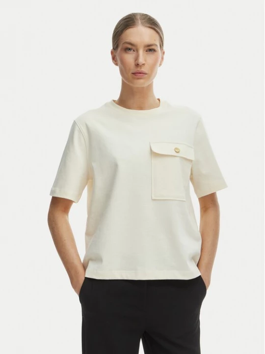 Obrázek produktu Tommy Hilfiger T-Shirt WW0WW49249 Béžová Relaxed Fit