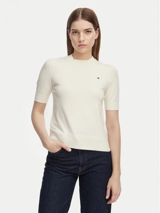 Obrázek produktu Tommy Hilfiger Svetr WW0WW49705 Žlutá Slim Fit