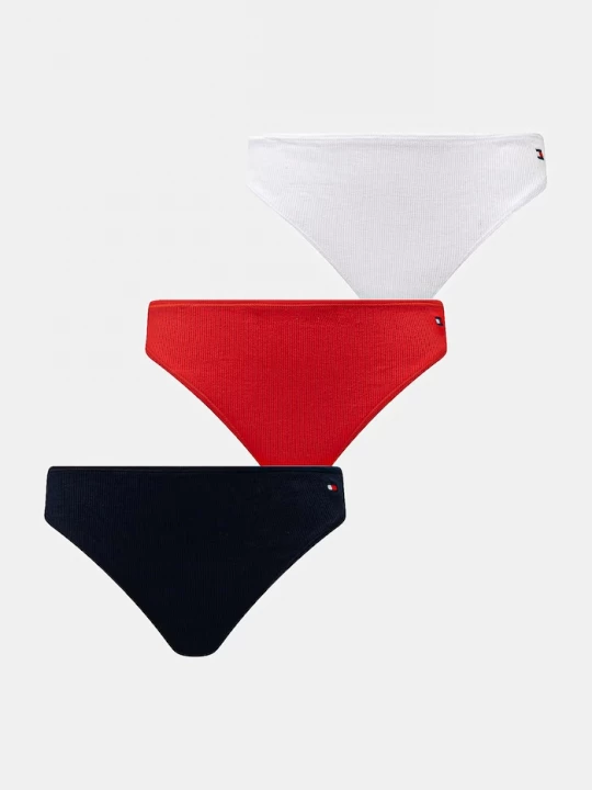 Obrázek produktu Tommy Hilfiger tanga dámské 3-pack červená