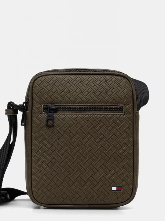 Obrázek produktu Tommy Hilfiger taštička pánská z imitace kůže zelená