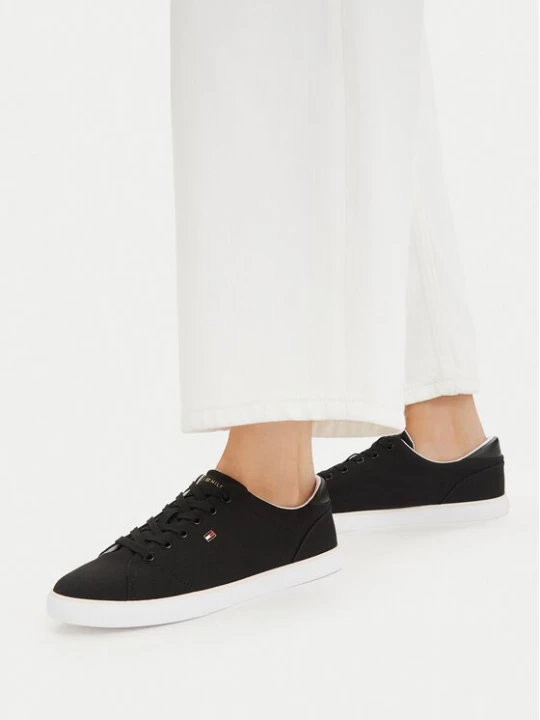 Obrázek produktu Tommy Hilfiger Tenisky Th Low Profile Vulc Canvas FW0FW09102 Černá