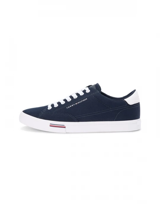 Obrázek produktu TOMMY HILFIGER Tenisky tmavě modrá / bílá
