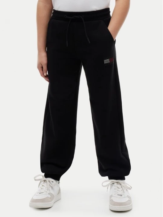 Obrázek produktu Tommy Hilfiger Teplákové kalhoty KG0KG09531 Černá Regular Fit