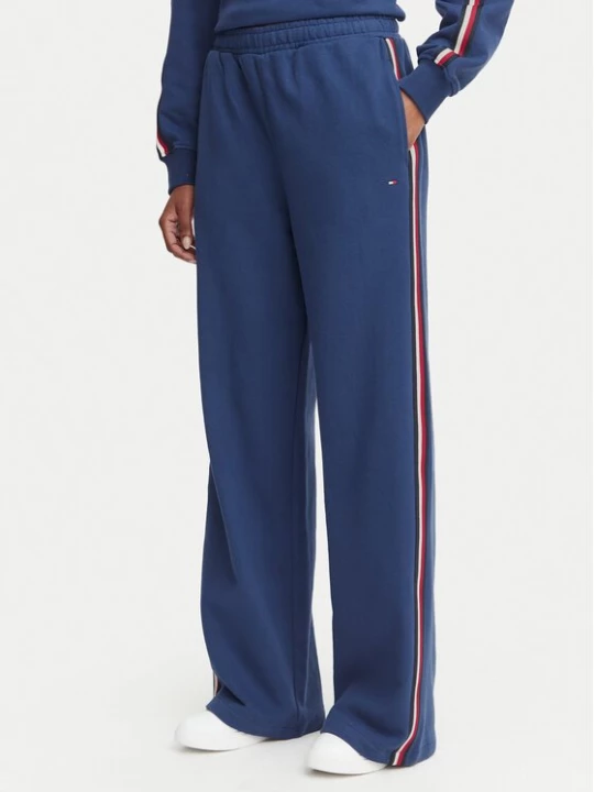 Obrázek produktu Tommy Hilfiger Teplákové kalhoty UW0UW06628 Modrá Wide Leg