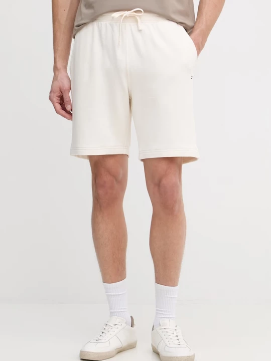 Obrázek produktu Tommy Hilfiger teplákové šortky pánské bavlněné béžová