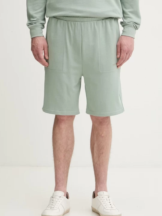 Obrázek produktu Tommy Hilfiger teplákové šortky pánské s bavlnou zelená