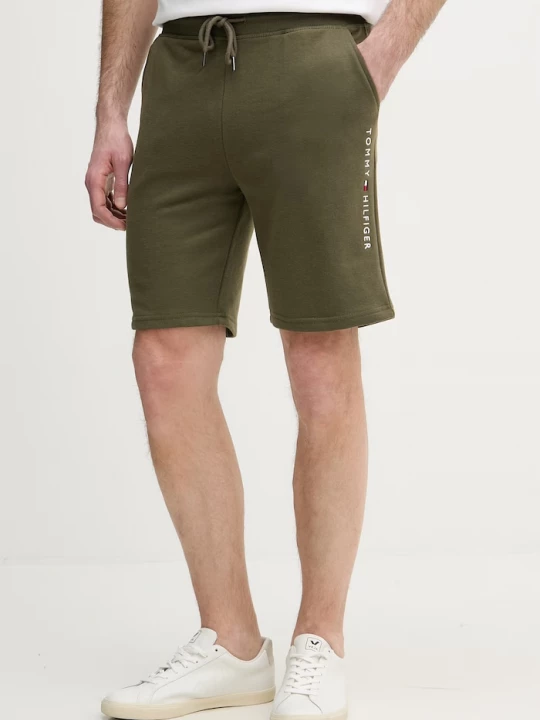Obrázek produktu Tommy Hilfiger teplákové šortky pánské zelená