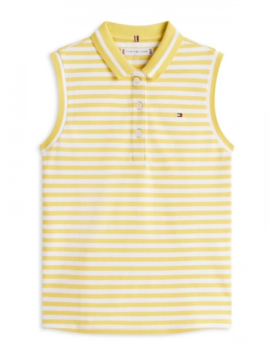 Obrázek produktu TOMMY HILFIGER Top 'CLASSIC' žlutá / bílá