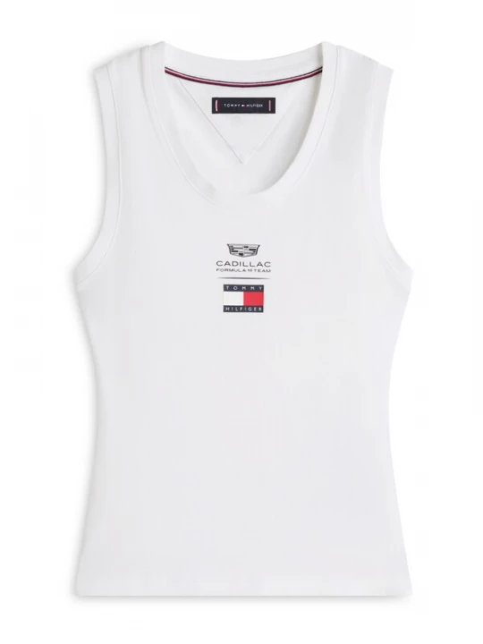 Obrázek produktu TOMMY HILFIGER Top krvavě červená / černá / bílá
