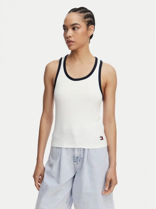 Obrázek produktu Tommy Hilfiger Top UW0UW06308 Bílá Regular Fit
