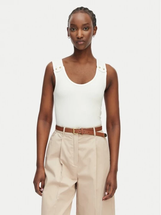 Obrázek produktu Tommy Hilfiger Top WW0WW52112 Bílá Slim Fit