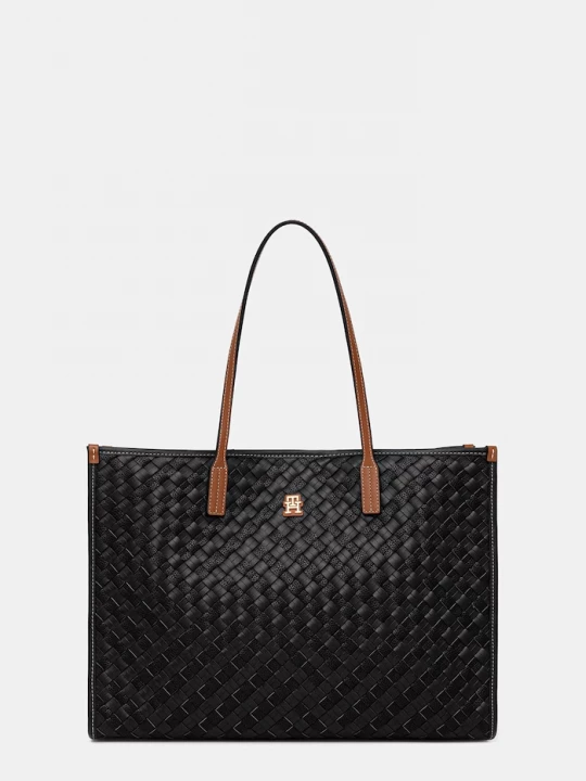 Obrázek produktu Tommy Hilfiger tote taška dámská z imitace kůže černá