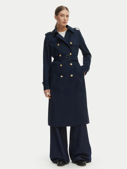 Obrázek produktu Tommy Hilfiger Trenčkot WW0WW48873 Tmavomodrá Slim Fit