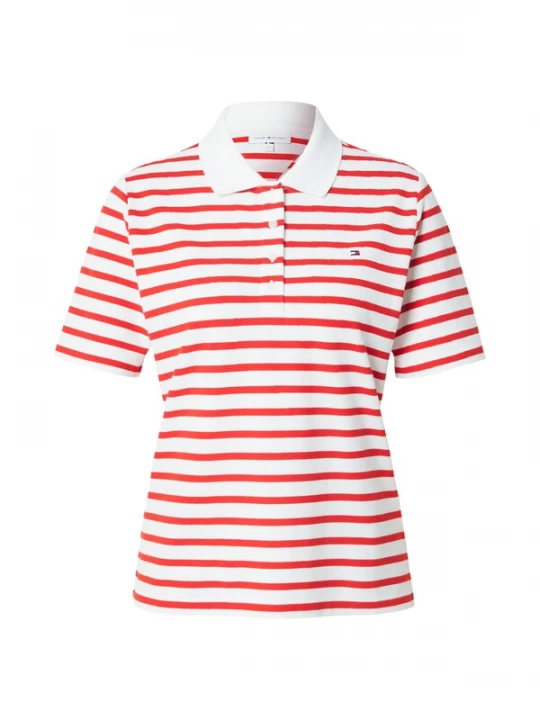 Obrázek produktu TOMMY HILFIGER Tričko '1985 Regular Fit' červená třešeň / bílá