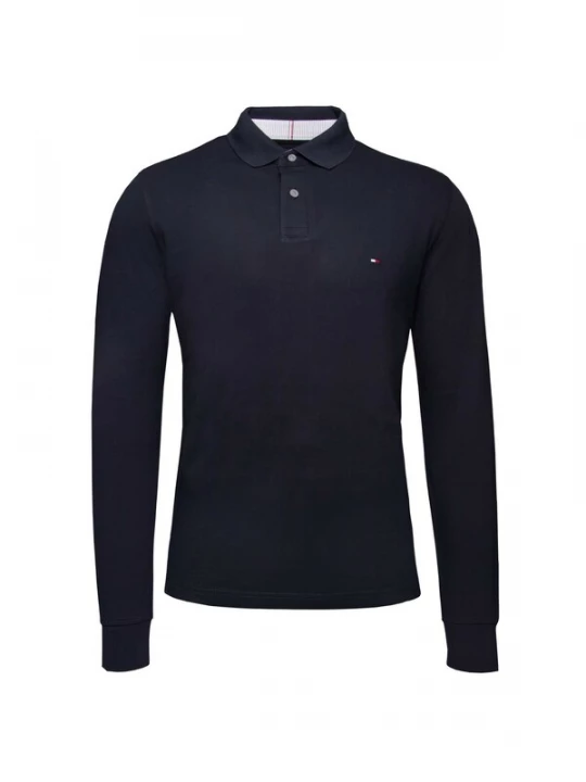 Obrázek produktu TOMMY HILFIGER Tričko '1985 Regular Long Sleeve'  noční modrá / červená / bílá