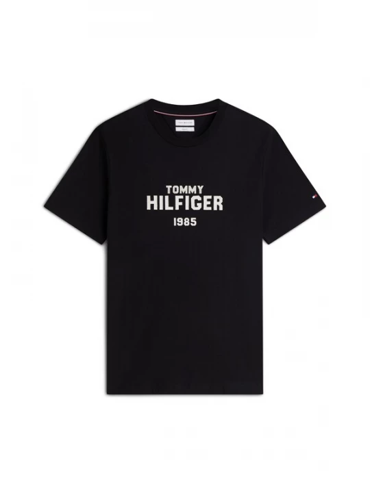 Obrázek produktu TOMMY HILFIGER Tričko 'Brand Love' černá / bílá